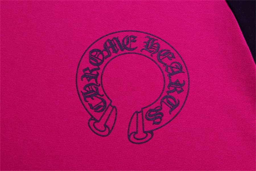 Chrome Hearts Horseshoe Baseball Preta/Rosa - HYPER LIST
