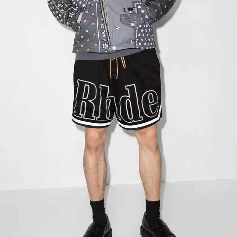 Rhude Court Logo Shorts - HYPER LIST