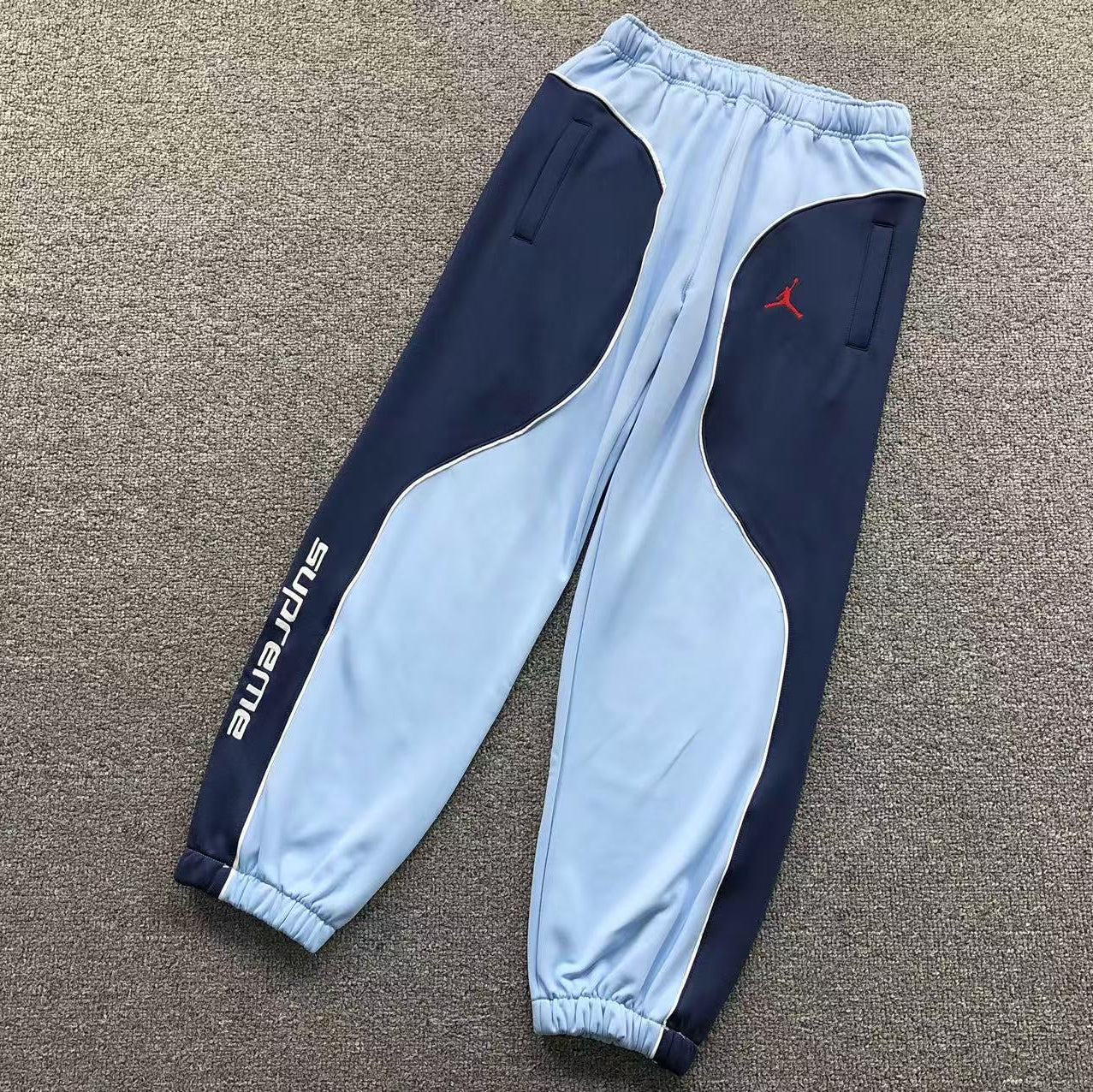 Supreme X Jordan Blue Tracksuit