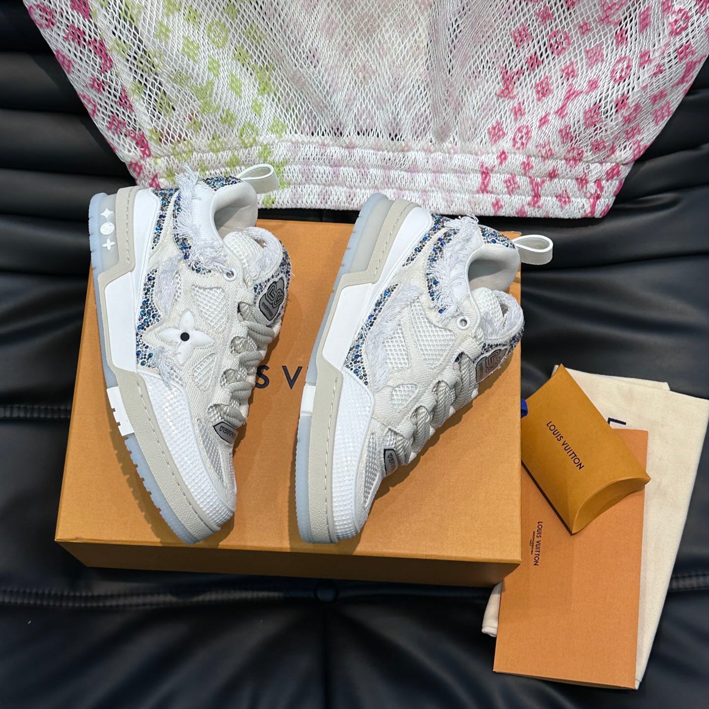 Louis Vuitton Skate White Monogram - HYPER LIST