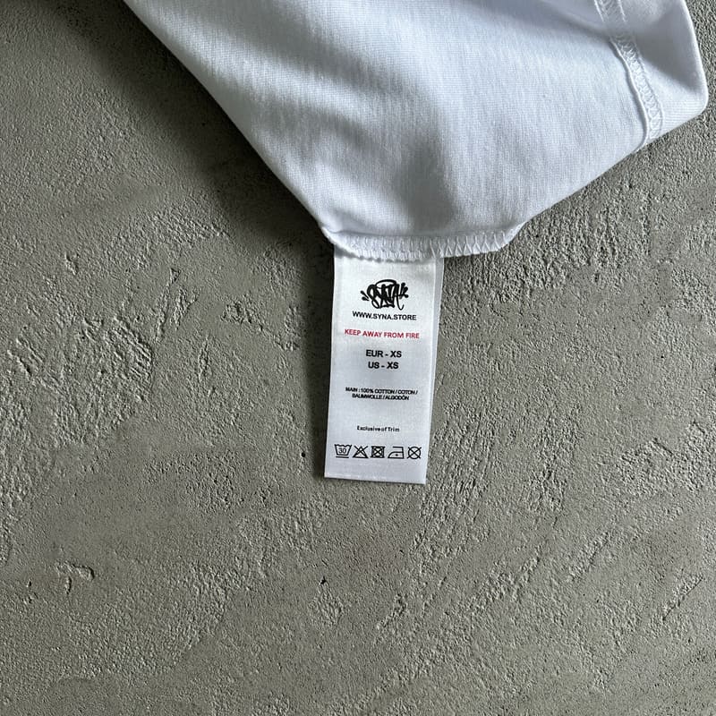 Camiseta Synaworld 'Syna Logo' White/Red - HYPER LIST