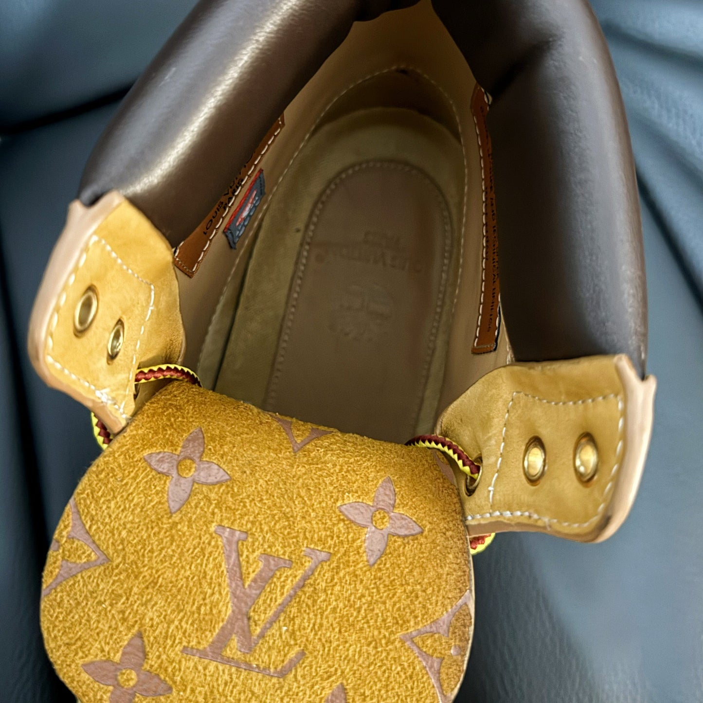 Louis Vuitton X Timberlands Brown - HYPER LIST