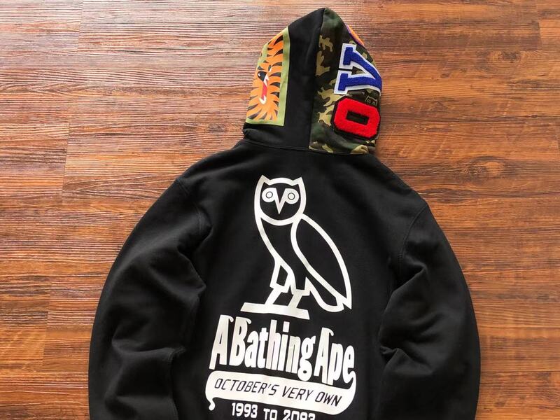 Moletom Dupla Face BAPE x OVO - HYPER LIST