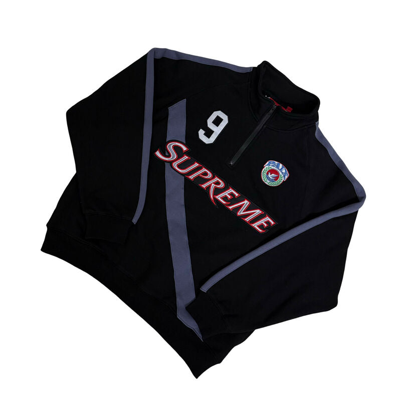 Conjunto Supreme Equipe Half Zip Preto - HYPER LIST