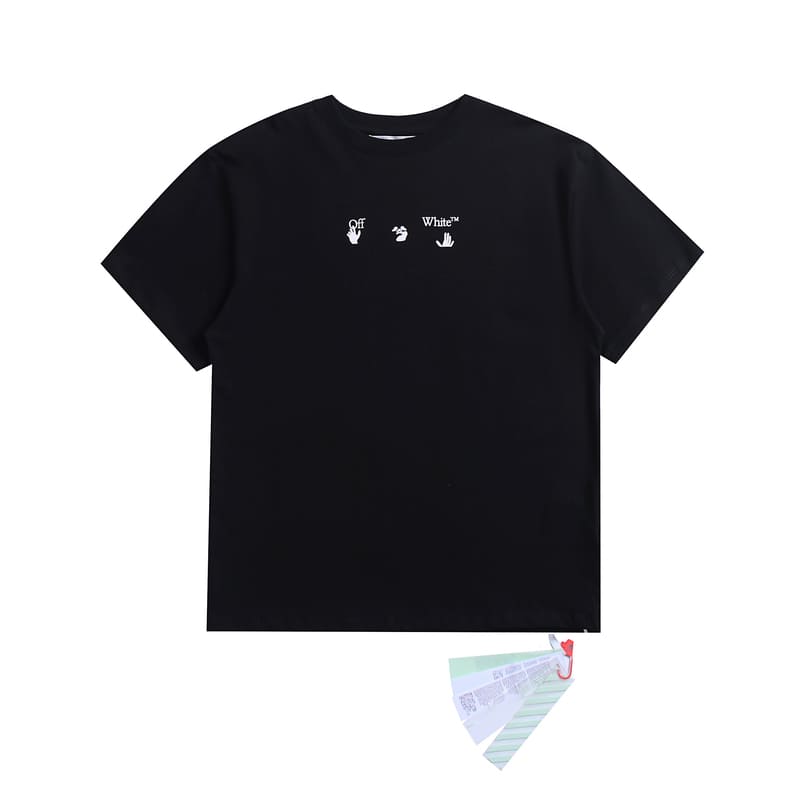 Camiseta Off-White Peace Worldwide Black - HYPER LIST