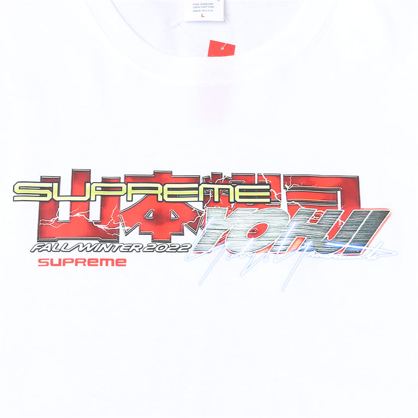 Camiseta Supreme Yohji Yamamoto TEKKEN - HYPER LIST