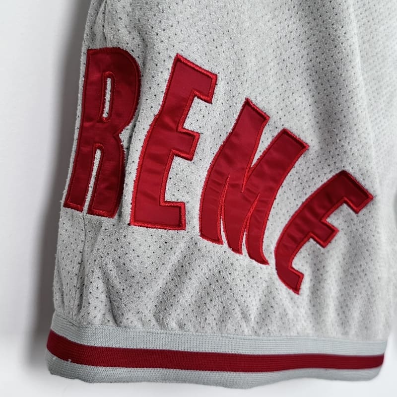 Shorts Supreme Ultrasuede Cinza - HYPER LIST