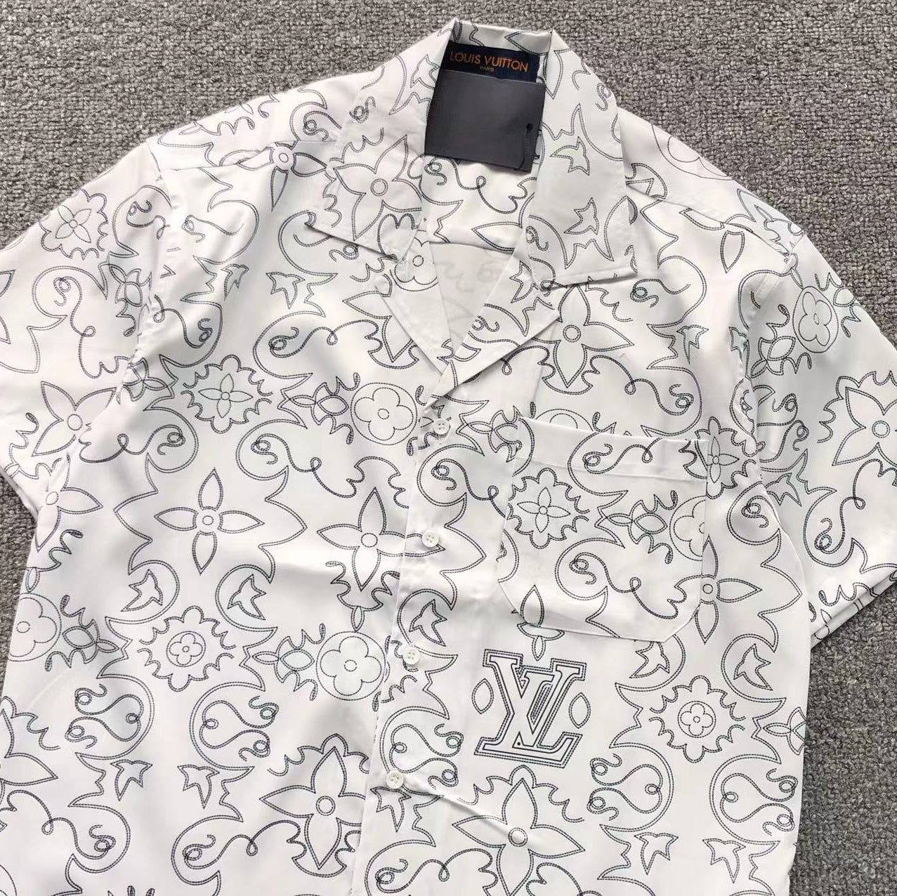 Louis Vuitton White Short Set