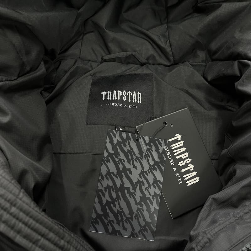 Jaqueta Puffer Trapstar Decoded 2.0 Black - HYPER LIST