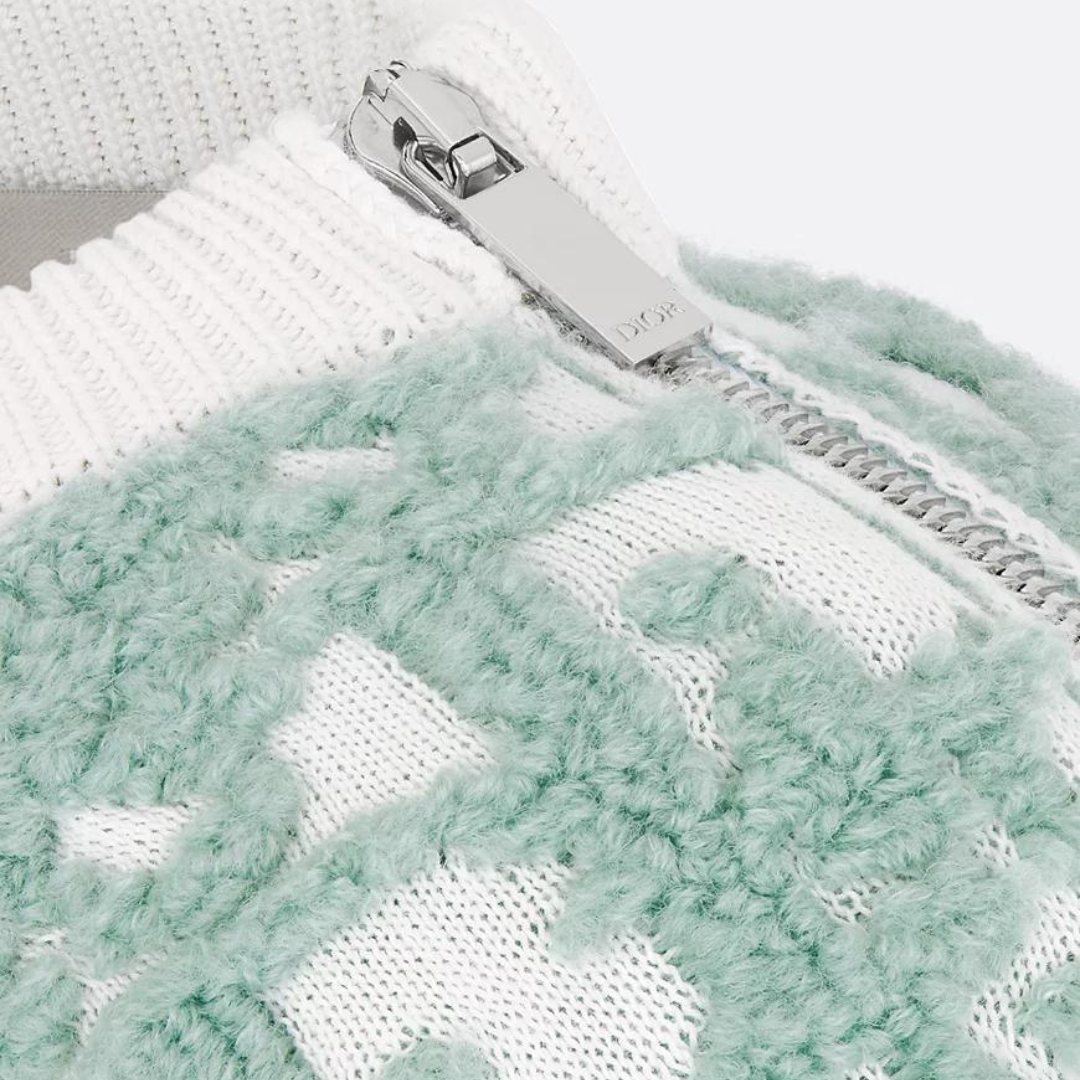 Sweater Dior Monogram Green Textured DO011
