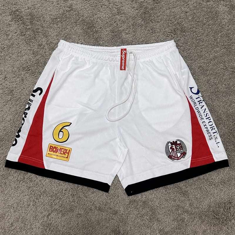 Conjunto Supreme Hooded Soccer Branco - HYPER LIST