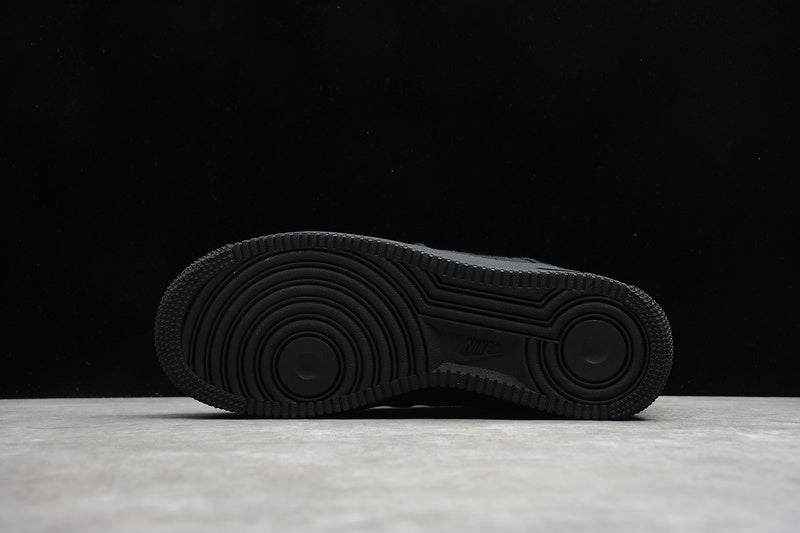 Stussy x Nike Air Force 1 Triple Black - HYPER LIST