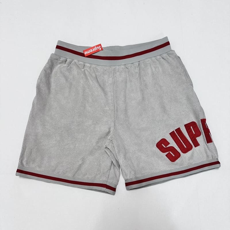 Shorts Supreme Ultrasuede Cinza - HYPER LIST