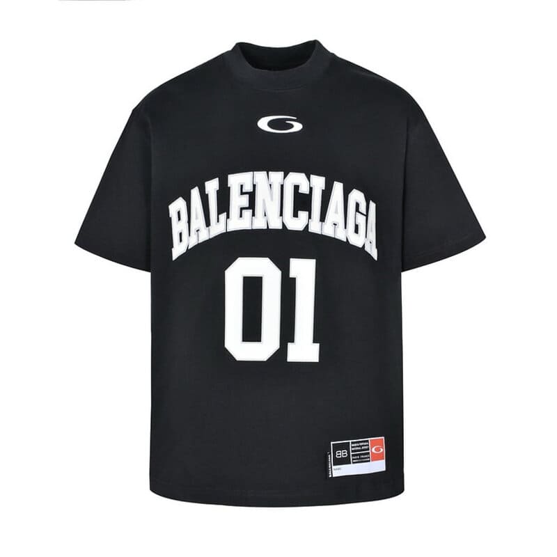 Camiseta Balenciaga Basketball Series Preto - HYPER LIST