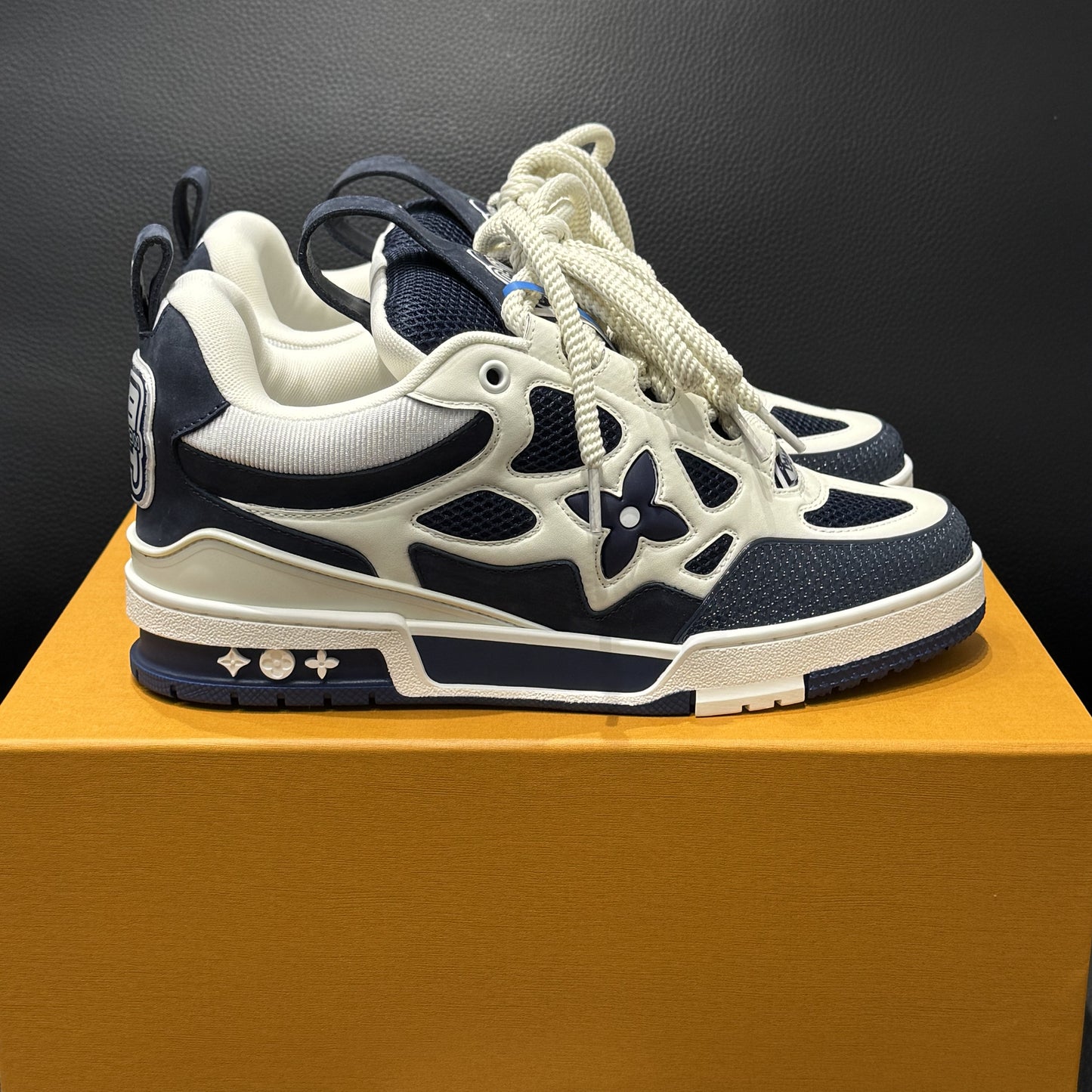 Louis Vuitton Skate Black Navy - HYPER LIST