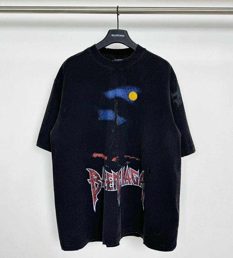Balenciaga Paris Moon T-Shirt