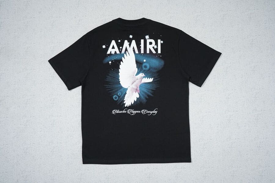 Camiseta Amiri Rainbow Dove - HYPER LIST