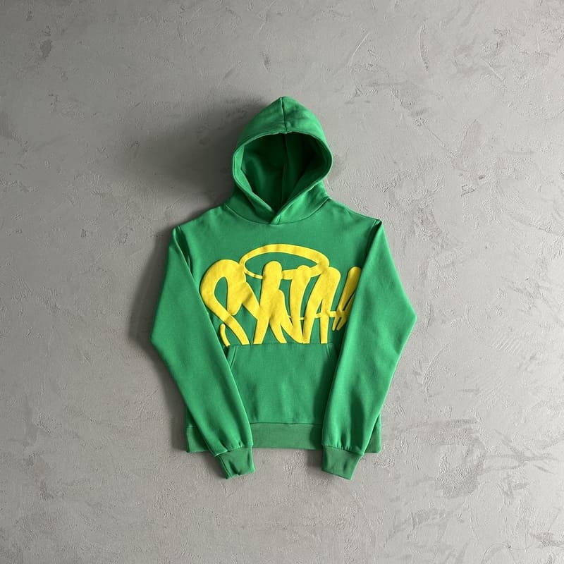 Conjunto Team Syna Hood Twinset Green - HYPER LIST