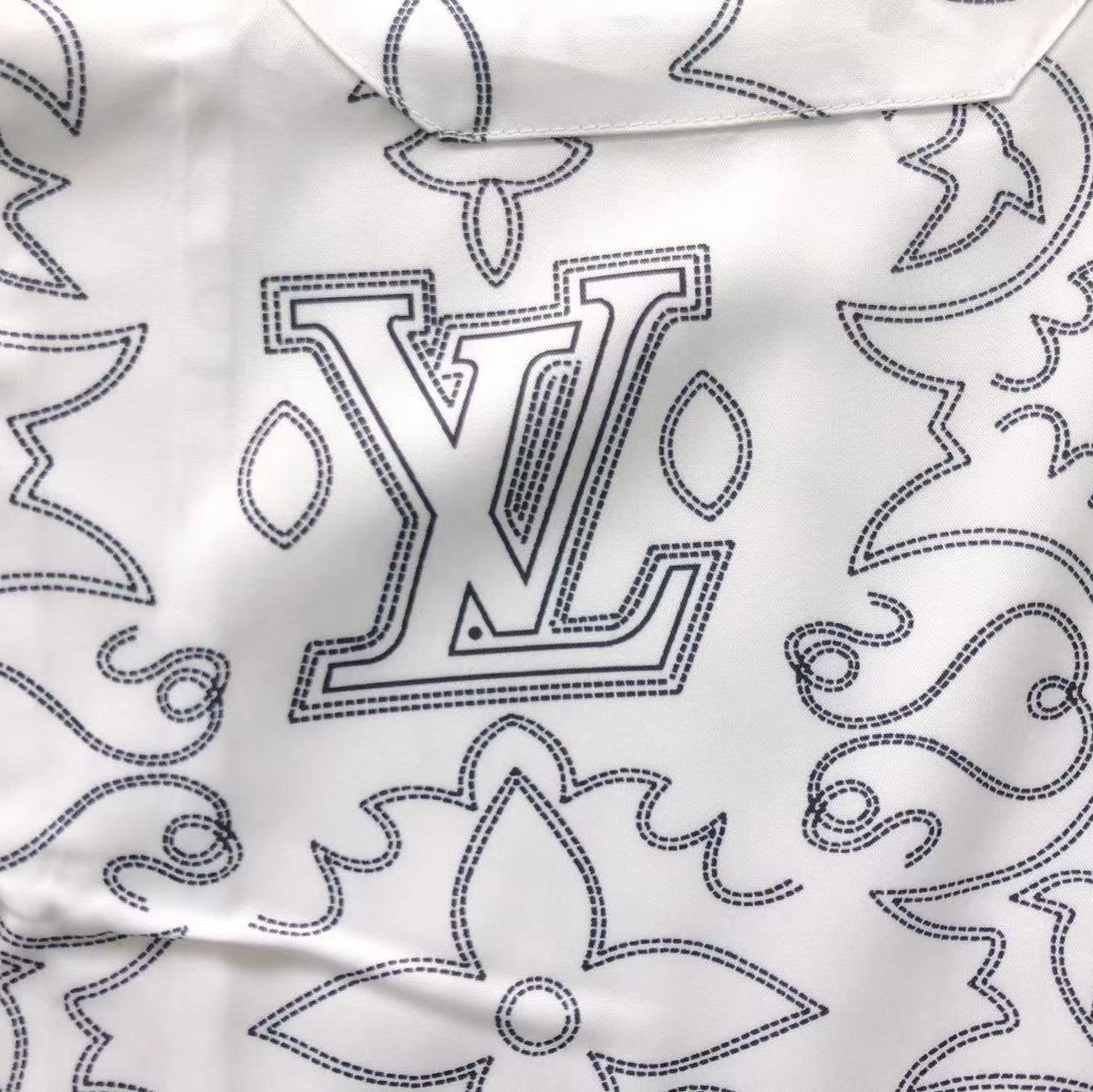 Louis Vuitton White Short Set