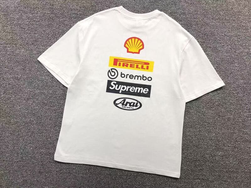 Camiseta Supreme Ducati Logo White - HYPER LIST