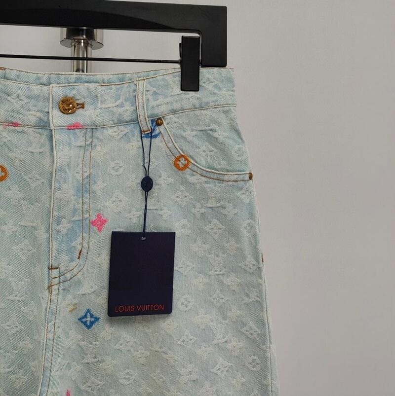 Bermuda Louis Vuitton Jeans By Tyler, The Creator - HYPER LIST