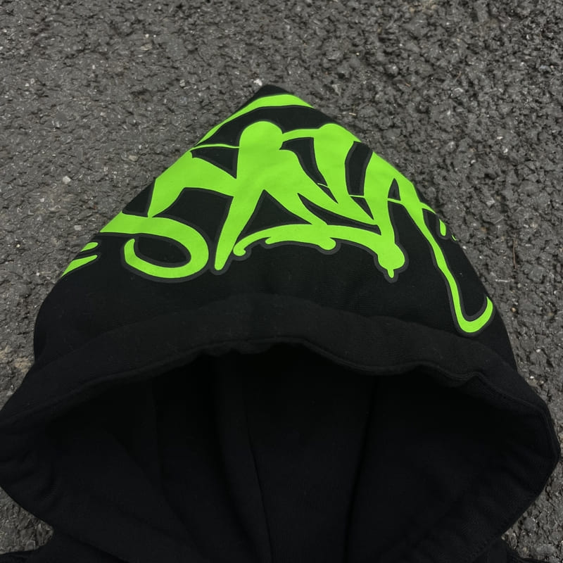 Conjunto Synaworld Logo Black Green - HYPER LIST