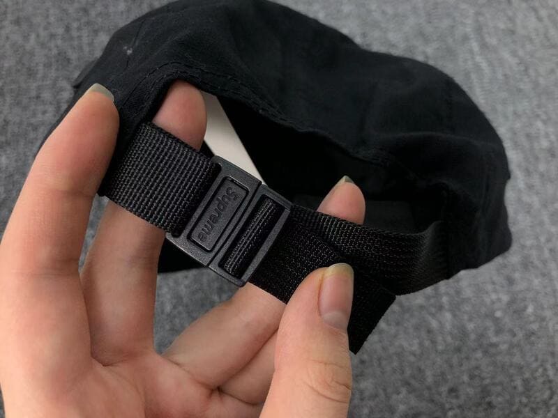 Boné Supreme Ventile Camp black - HYPER LIST