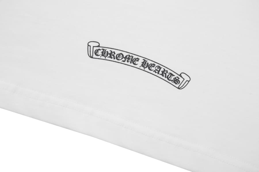 Camiseta Chrome Hearts Cross Colour Branca - HYPER LIST