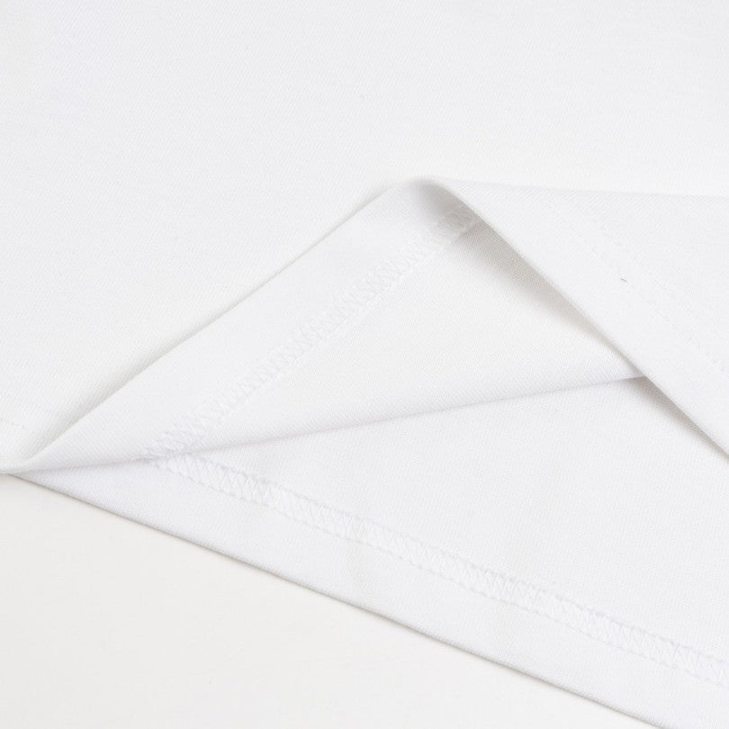 T-shirt Prada Logo Patch White PD016