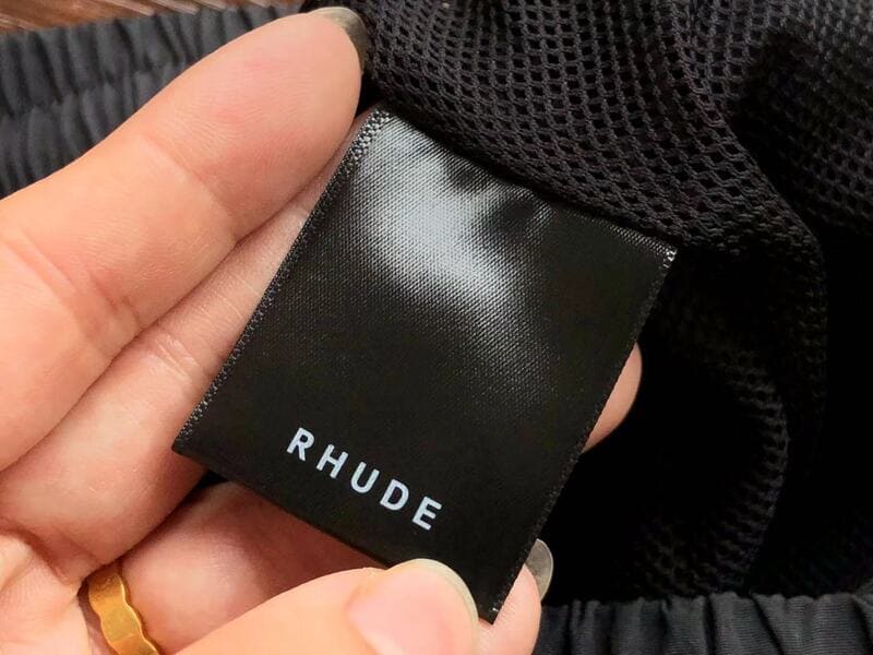 Rhude Logo Short 'Black' - HYPER LIST