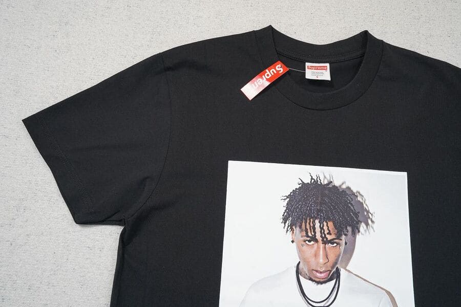 Camiseta Supreme NBA Youngboy Black - HYPER LIST