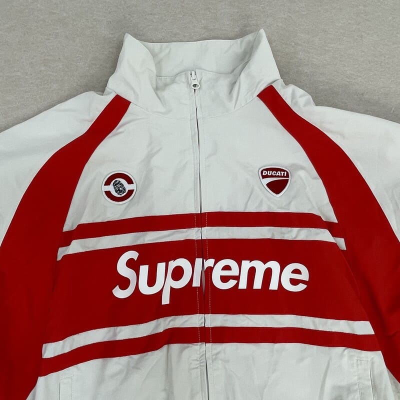 Conjunto Supreme x Ducati Branco - HYPER LIST
