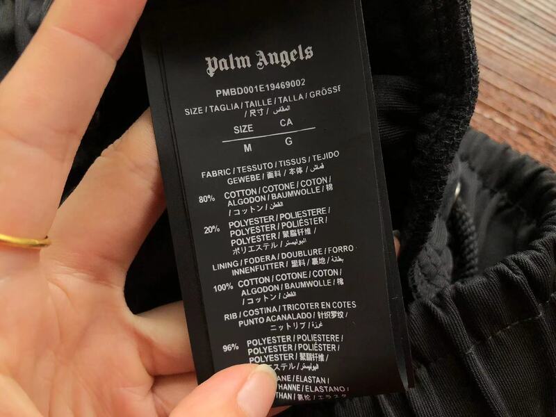 Conjunto Palm Angels Logo Tracksuit Black - HYPER LIST