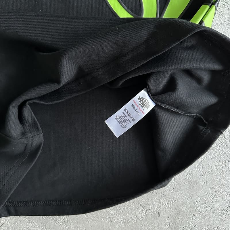 Camiseta Synaworld OG Logo Black/Green - HYPER LIST