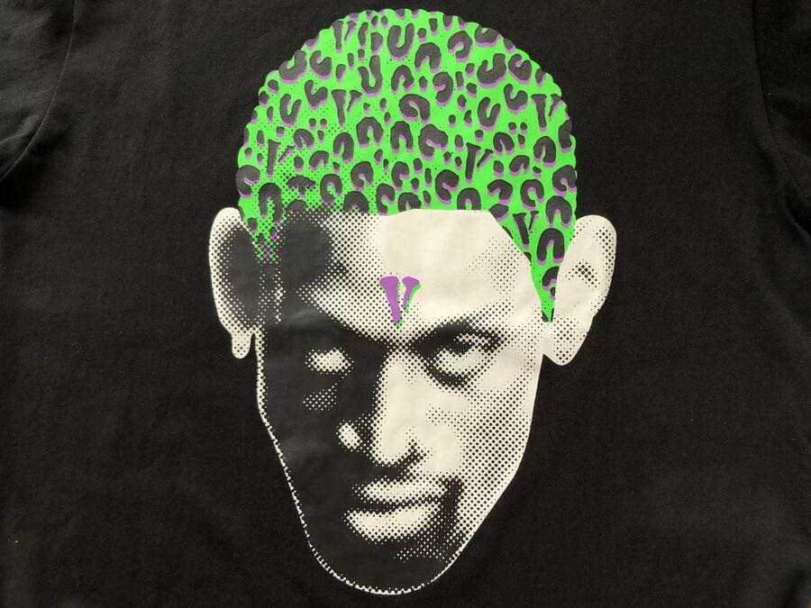 Camiseta Vlone Rodman Cheetah Black - HYPER LIST