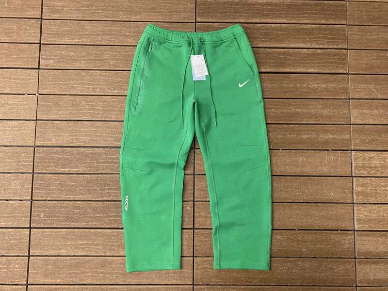 Calça Nike x NOCTA Tech Fleece Stadium Green/Sail - HYPER LIST