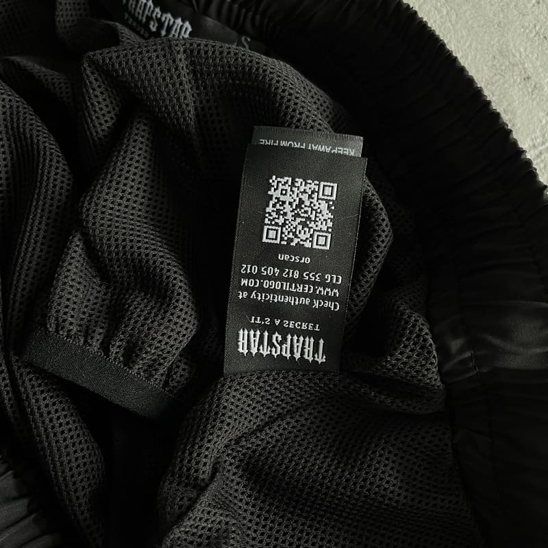Shorts Trapstar Script Swimming Black/Nigara Mist - HYPER LIST