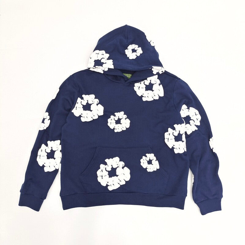 Moletom Denim Tears The Cotton Wreath Navy - HYPER LIST