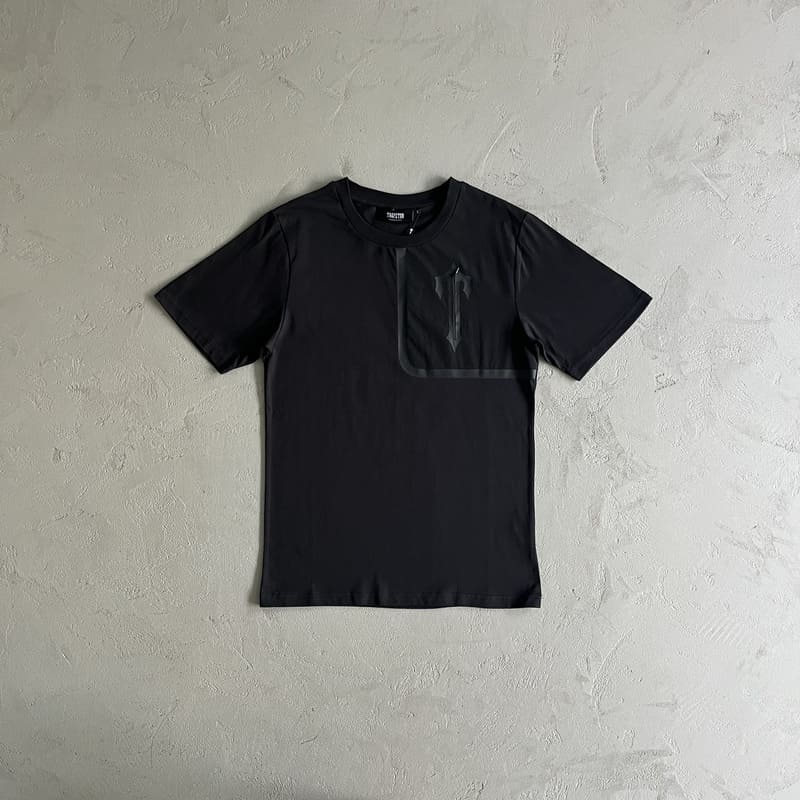 Conjunto Trapstar Irongate T Tech Zip Black - HYPER LIST