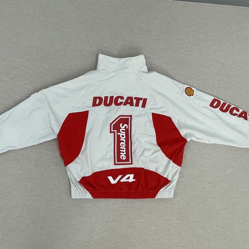 Conjunto Supreme x Ducati Branco - HYPER LIST