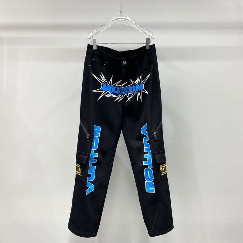 Calça Louis Vuitton Printed Denim - HYPER LIST