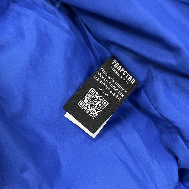 Jaqueta Puffer Trapstar Decoded 2.0 Dazzling Blue - HYPER LIST