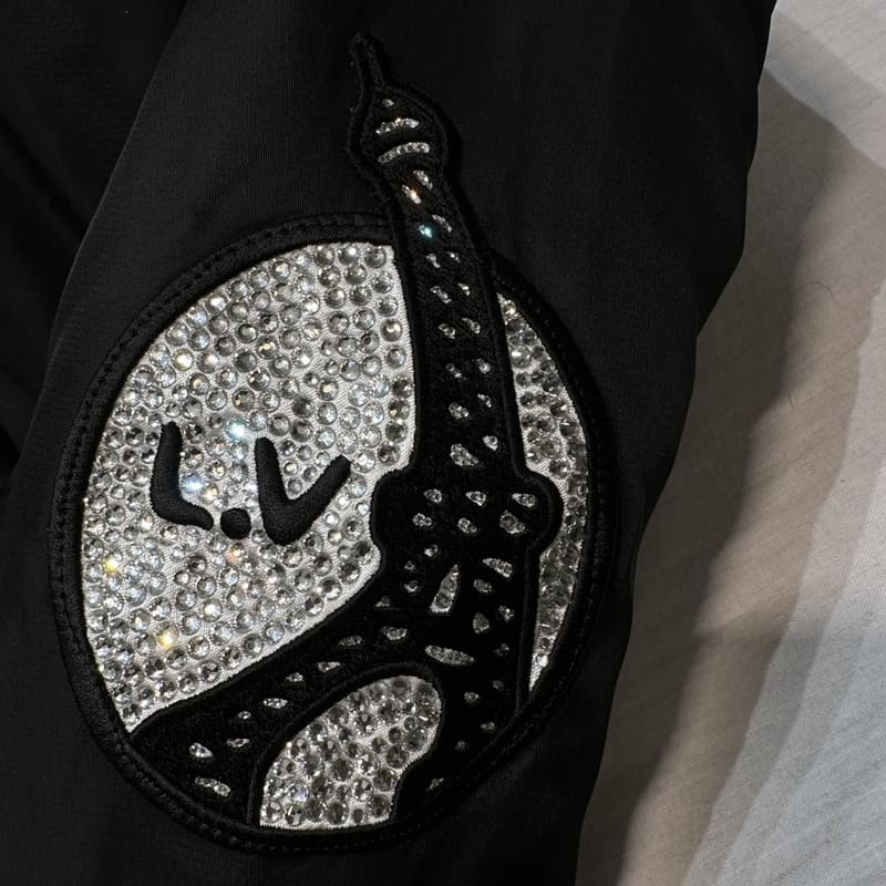 Jaqueta Louis Vuitton 'LV Lovers' Nylon Crystal Baseball - HYPER LIST