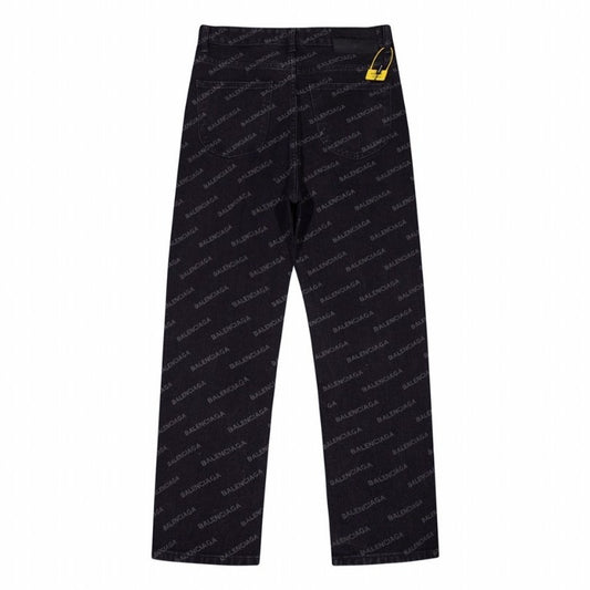 Jeans Balenciaga Monogram Black BL026