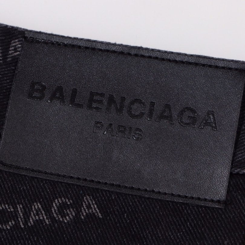 Jeans Balenciaga Monogram Black BL026