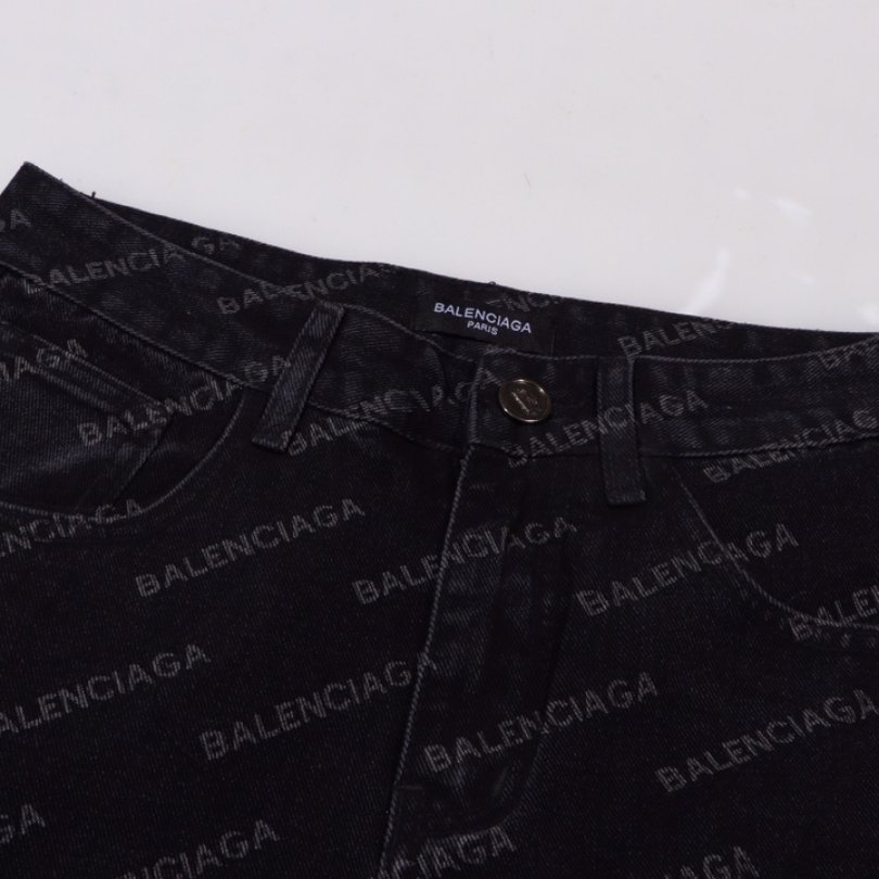 Jeans Balenciaga Monogram Black BL026