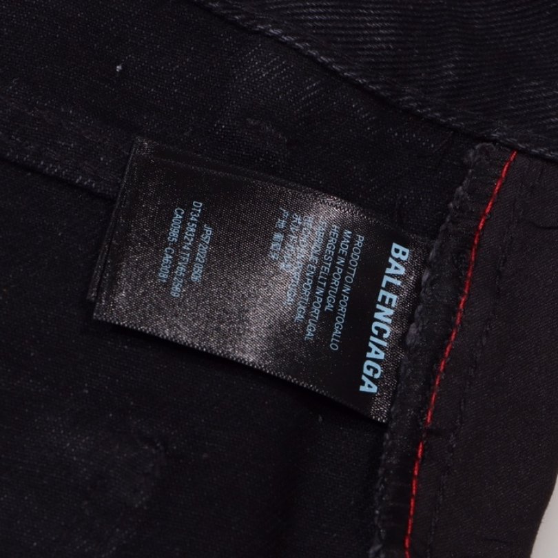 Jeans Balenciaga Monogram Black BL026