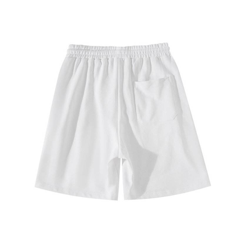Shorts Balenciaga Balen Ciaga Print White BL037