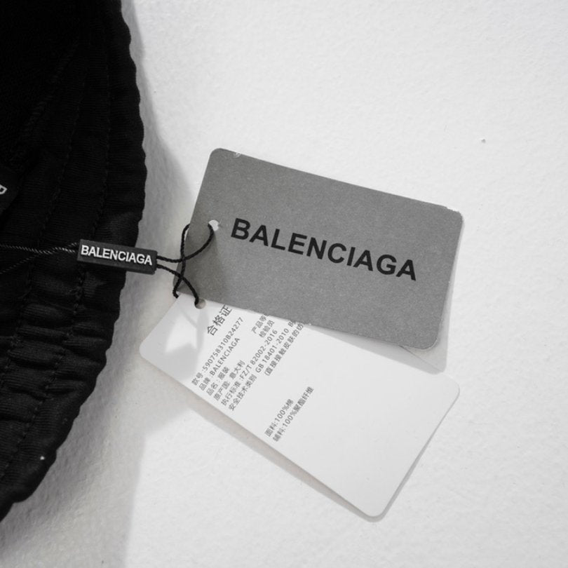 Shorts Balenciaga Balen Ciaga Print Black BL038