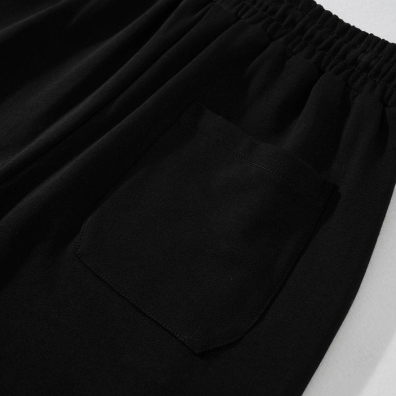 Shorts Balenciaga Balen Ciaga Print Black BL038